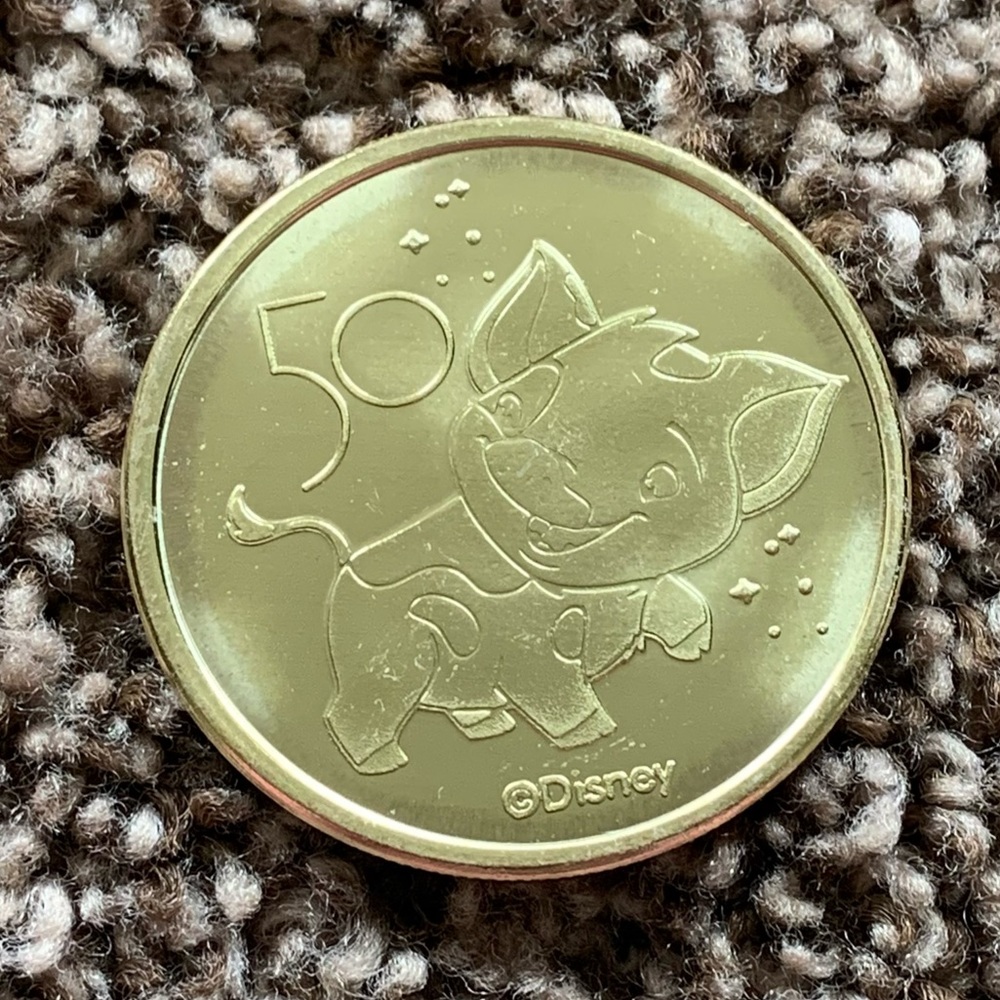 Disney World 50th Anniversary Medallion
